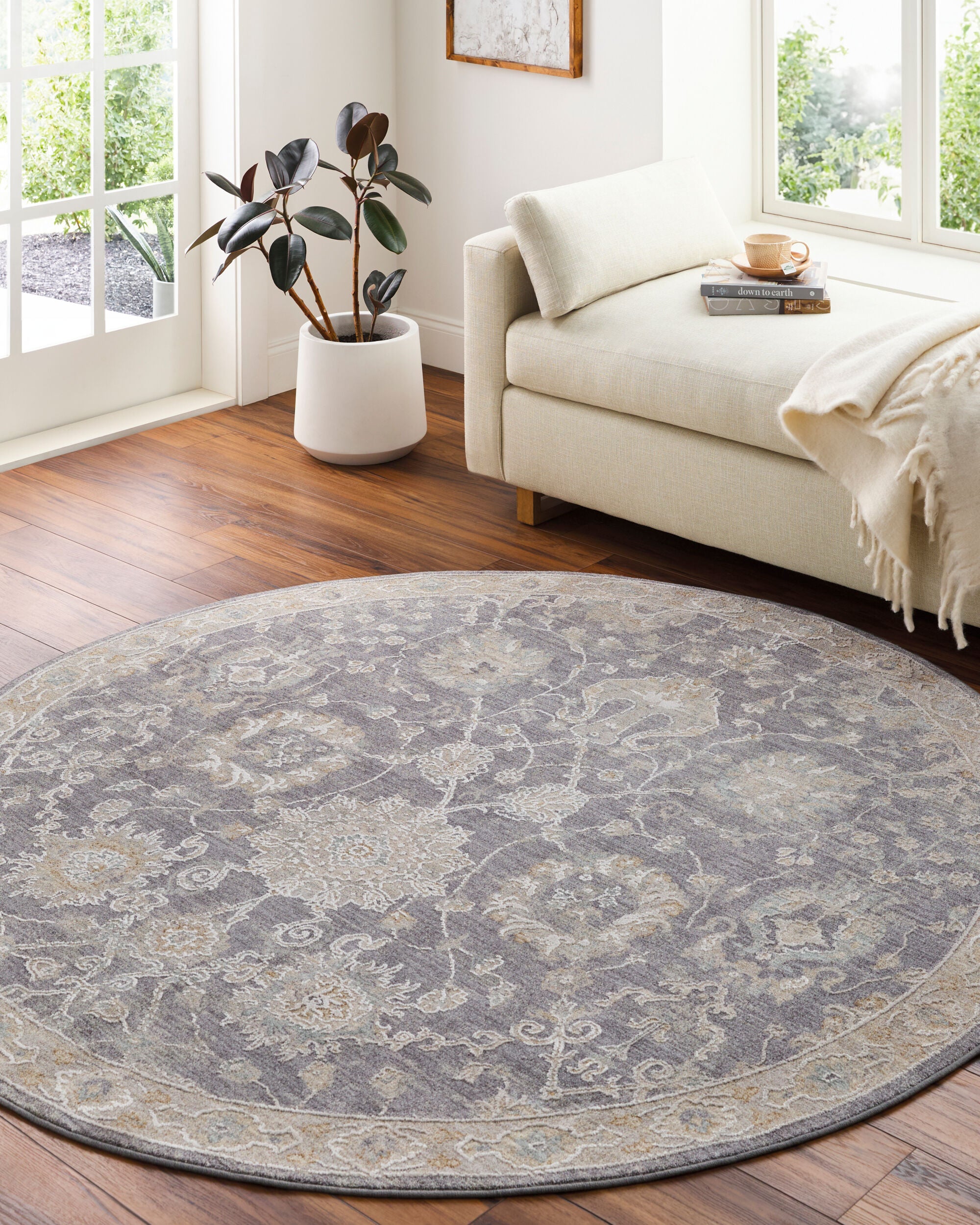LIVABLISS Avant Garde AVT-2306 White Area Rug