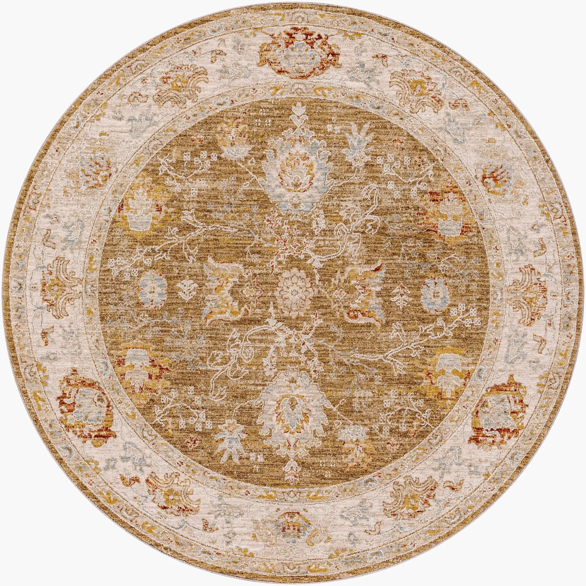 Avant Garde AVT-2308 Brown Area Rug by LIVABLISS