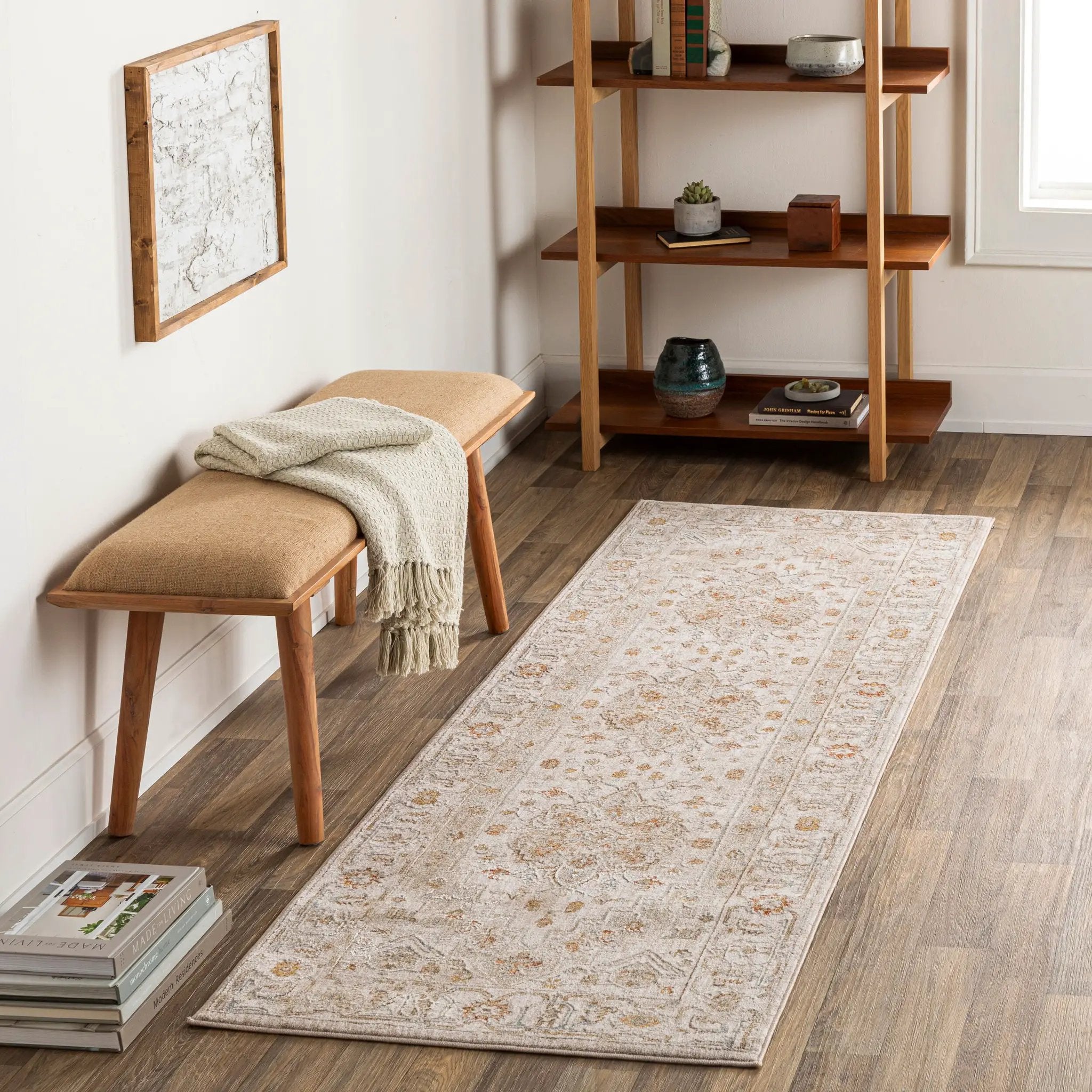 Avant Garde AVT-2313 Beige Area Rug by LIVABLISS