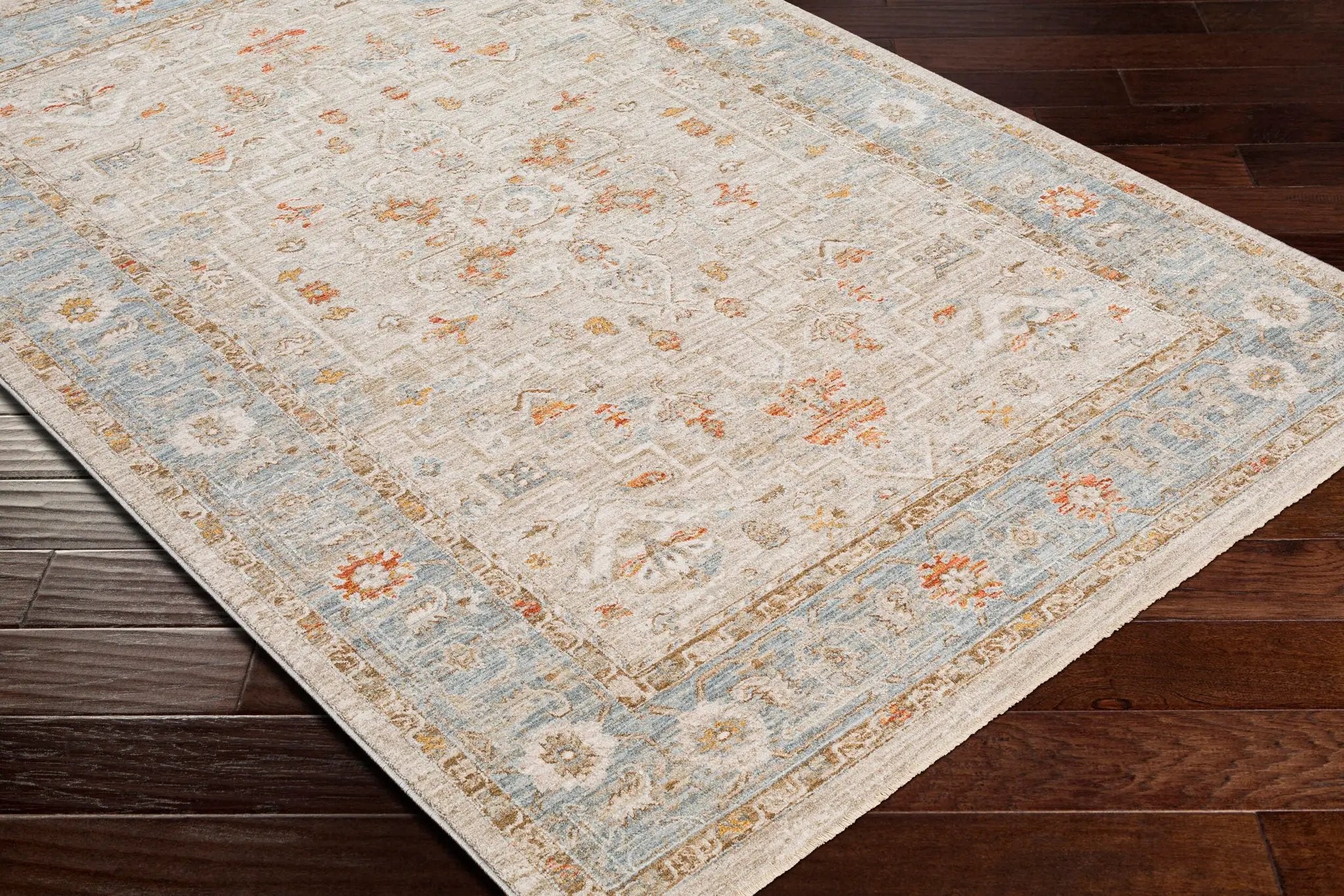 Avant Garde AVT-2316 Light-Beige Area Rug by LIVABLISS
