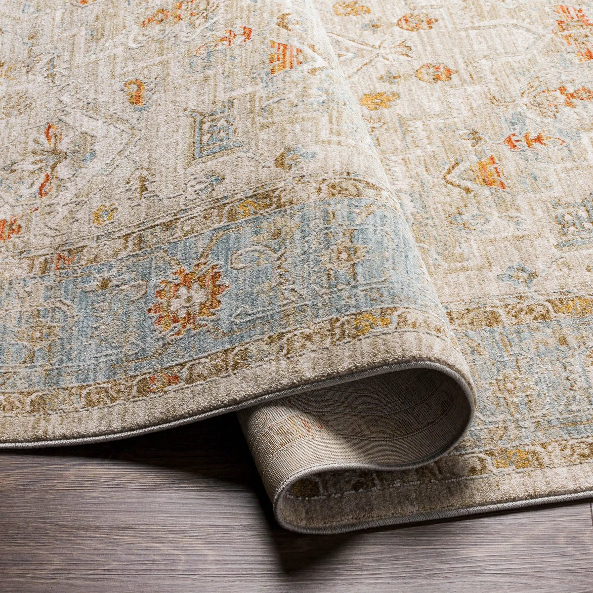 Avant Garde AVT-2316 Light-Beige Area Rug by LIVABLISS