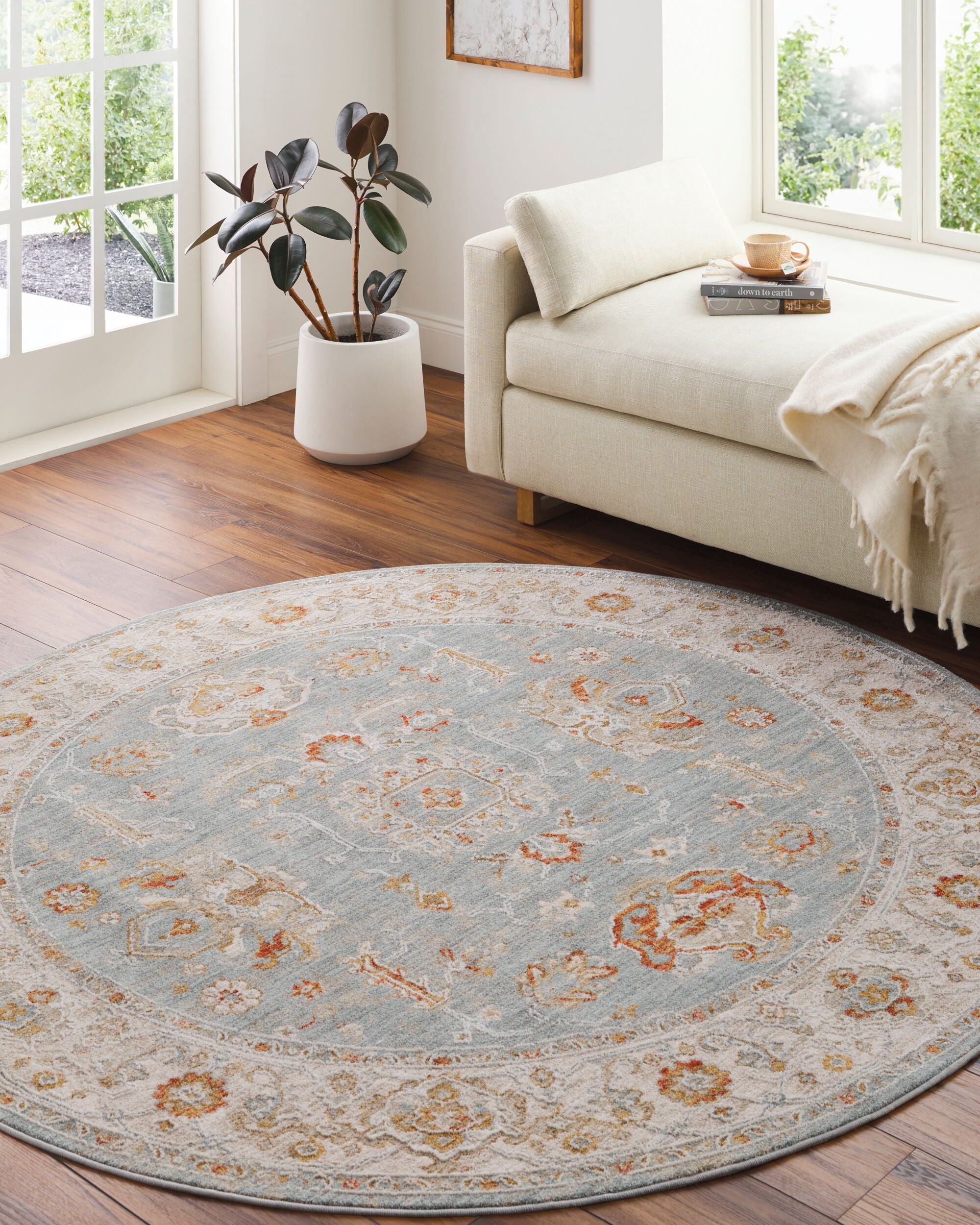 LIVABLISS Avant Garde AVT-2318 Blue Area Rug