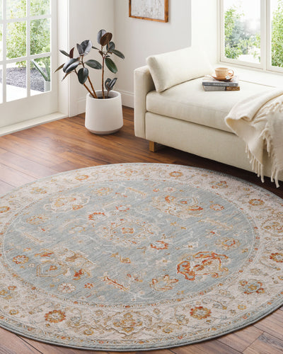 LIVABLISS Avant Garde AVT-2318 Blue Area Rug