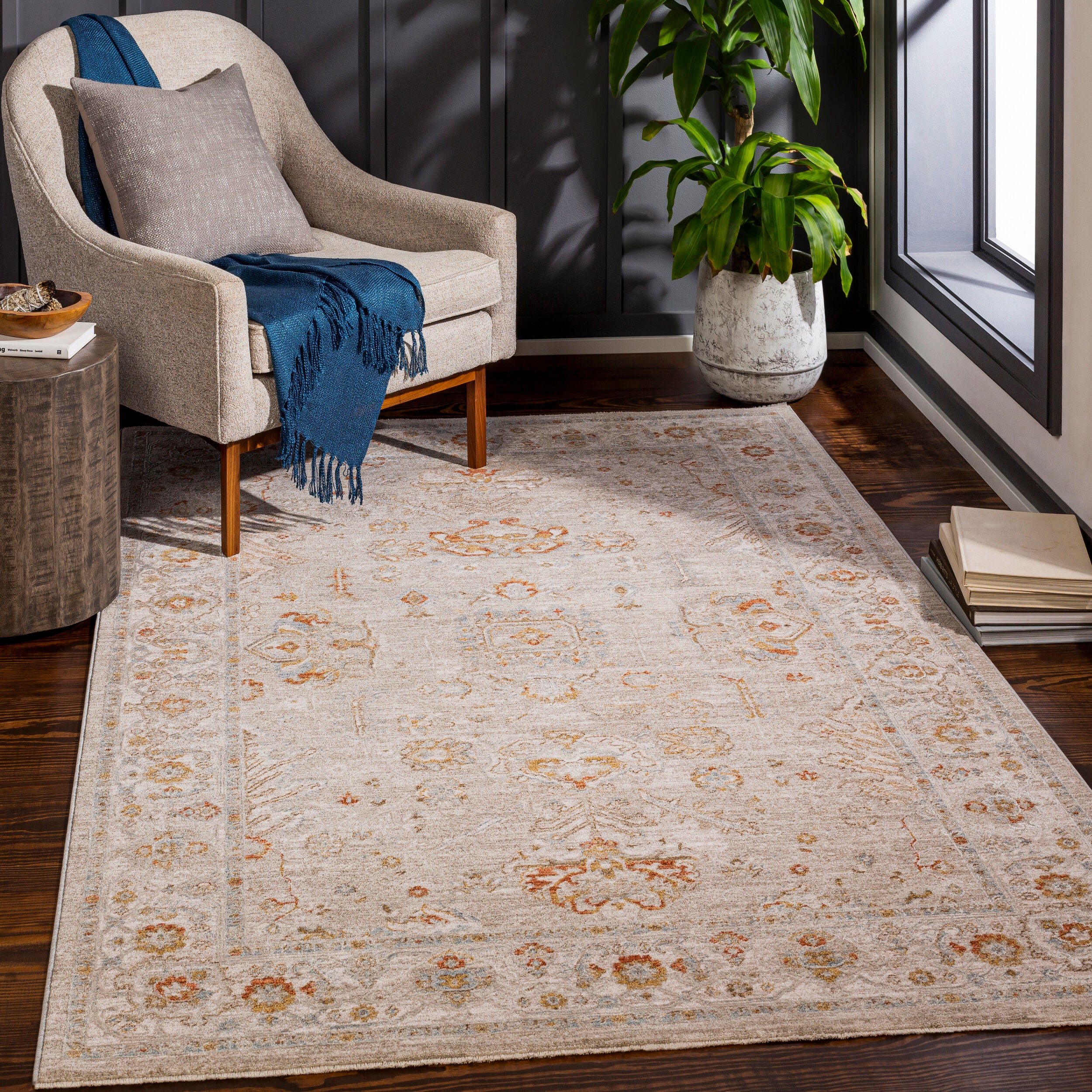 LIVABLISS Avant Garde AVT-2319 Light-Beige Area Rug