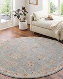 LIVABLISS Avant Garde AVT-2322 Light-Blue Area Rug