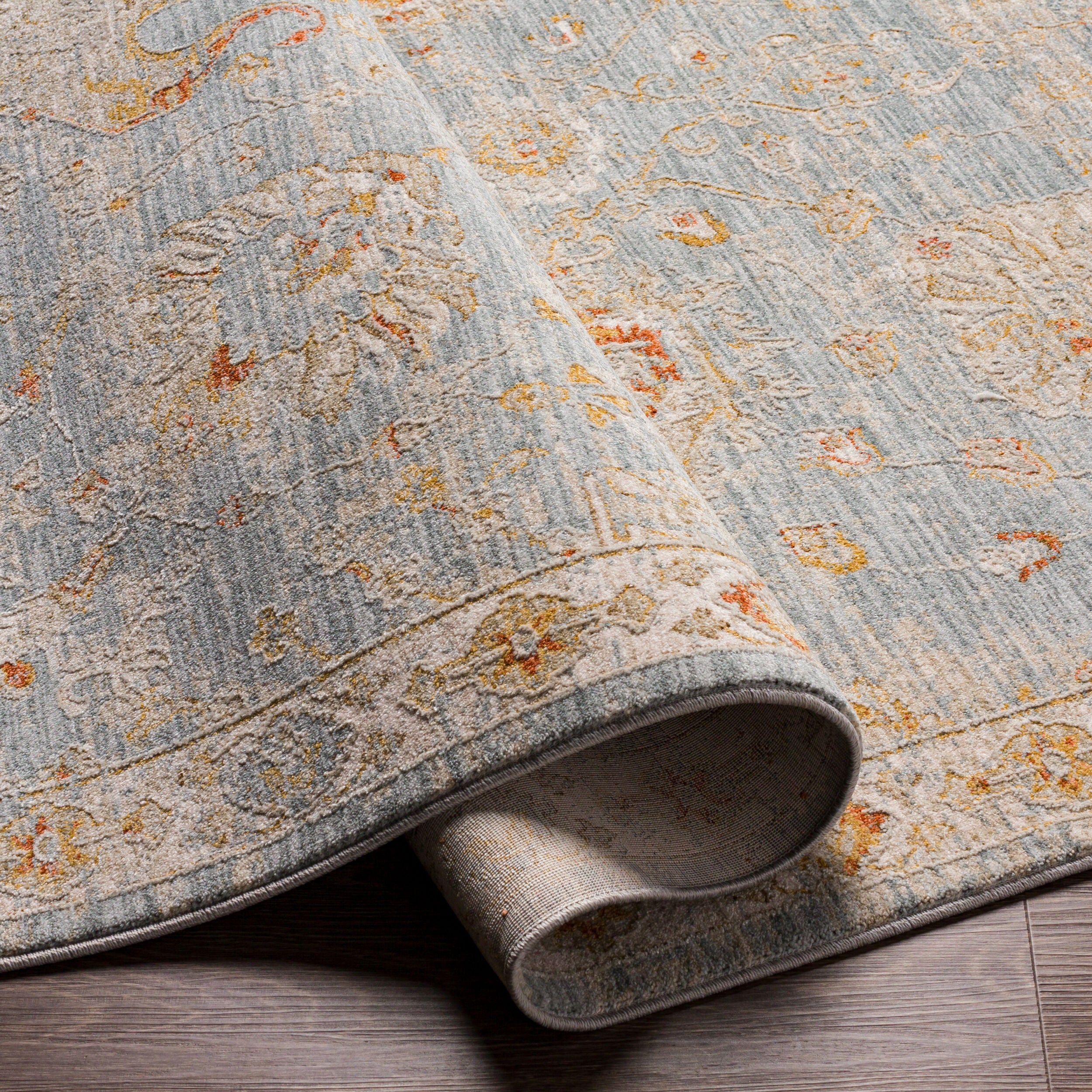 LIVABLISS Avant Garde AVT-2322 Light-Blue Area Rug