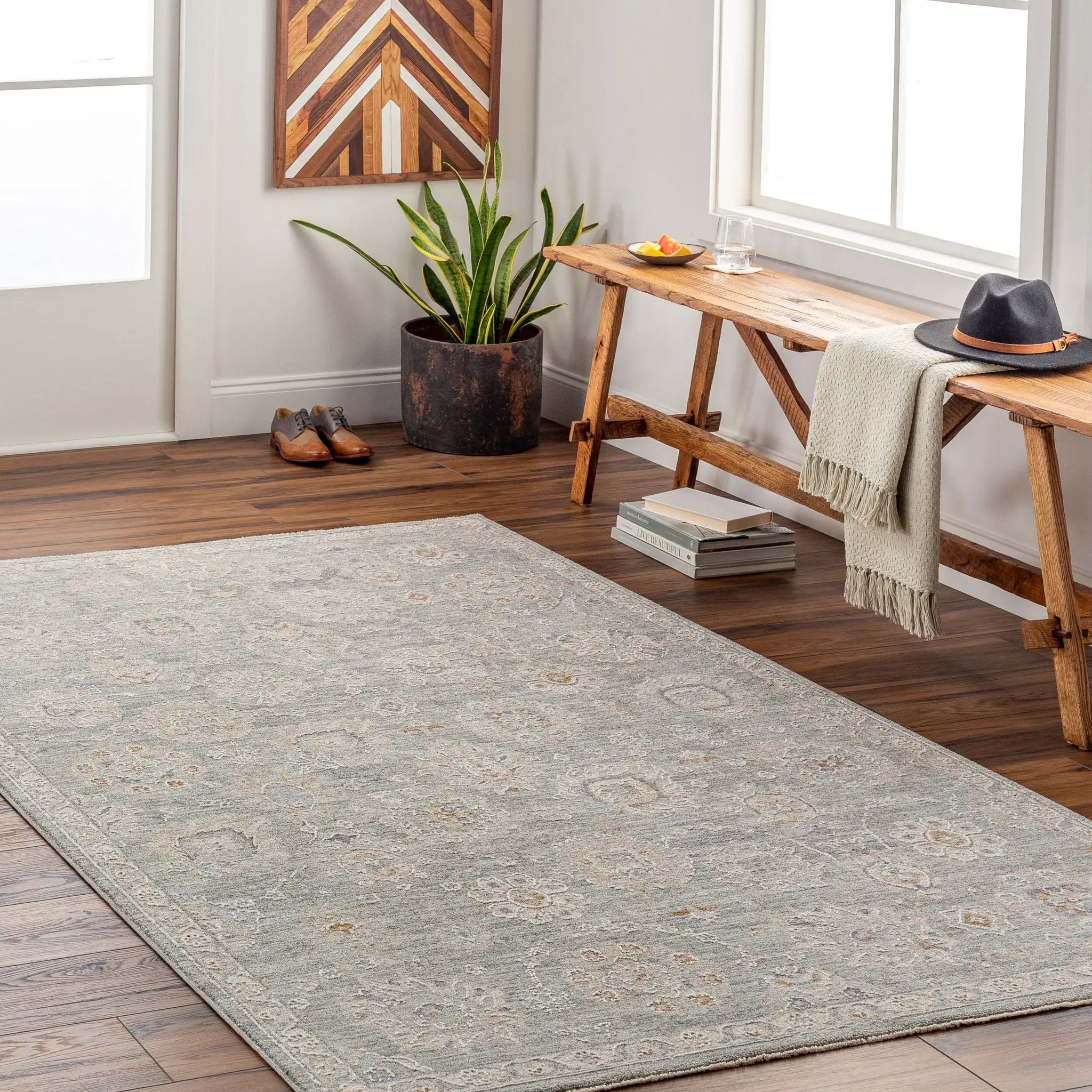 Avant Garde AVT-2335 Dusty-Sage Area Rug by LIVABLISS