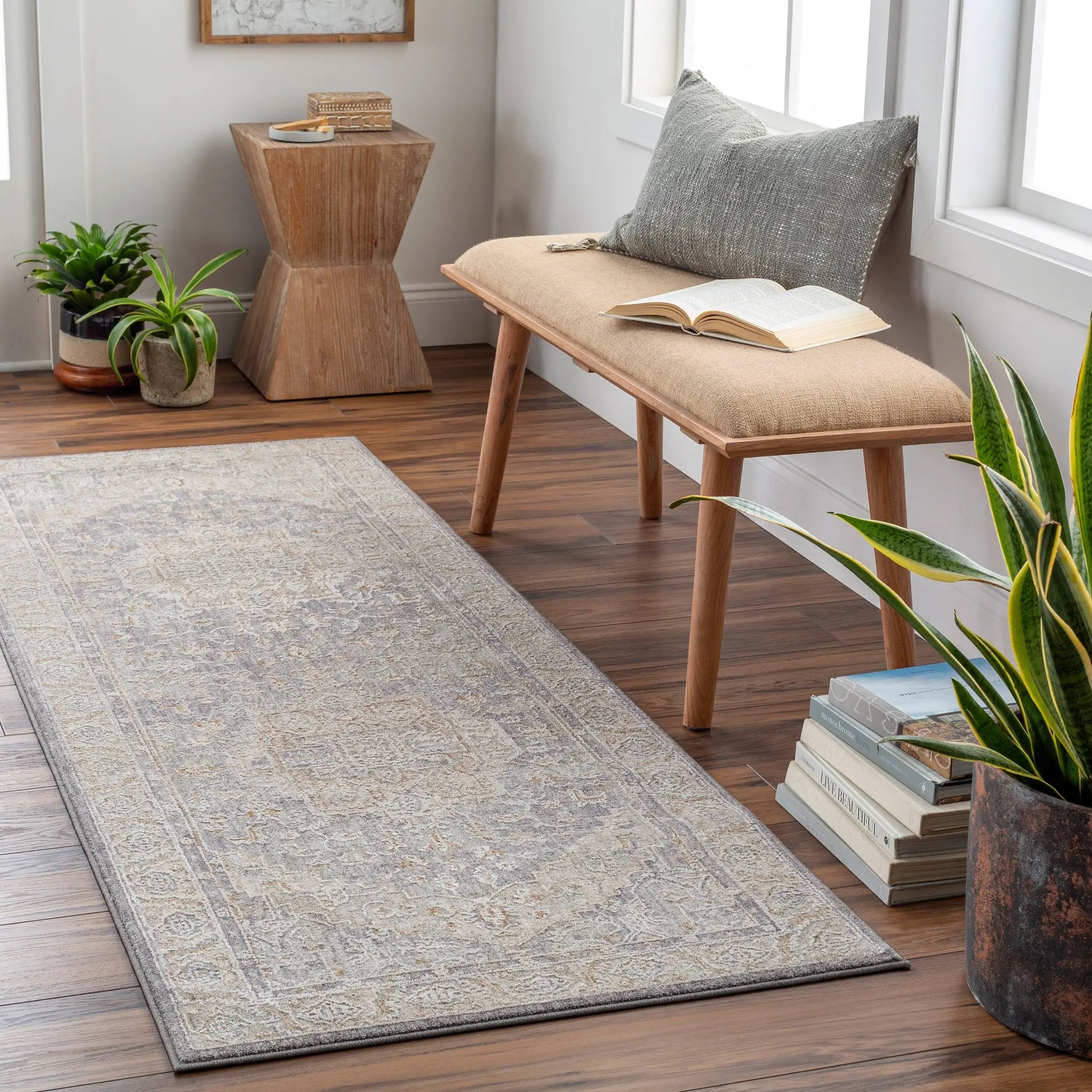Avant Garde AVT-2337 Denim Area Rug by LIVABLISS