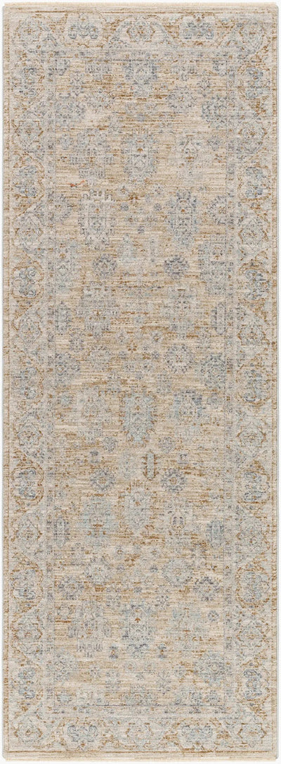 Avant Garde AVT-2340 Light-Brown Area Rug by LIVABLISS