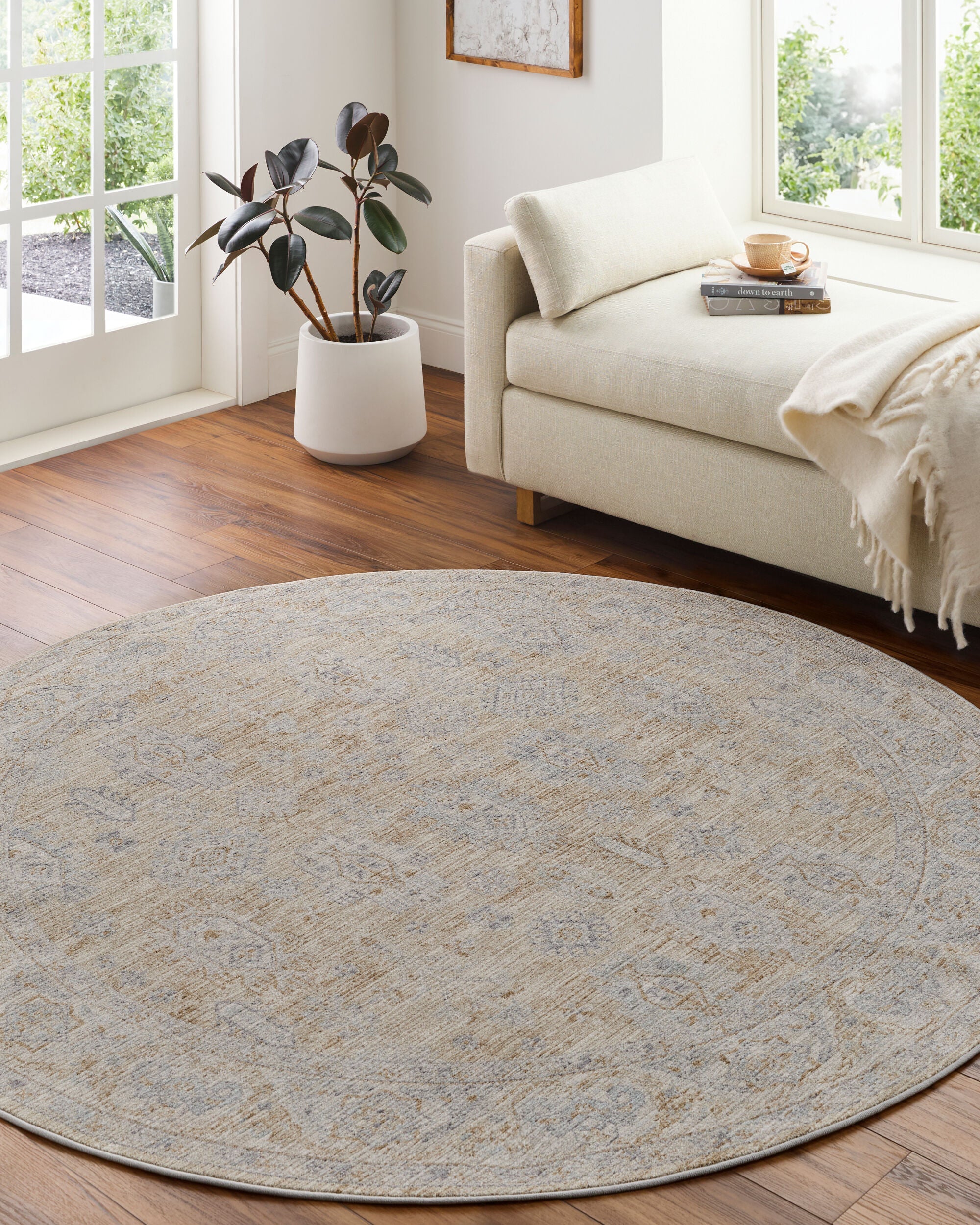 LIVABLISS Avant Garde AVT-2340 Light-Brown Area Rug