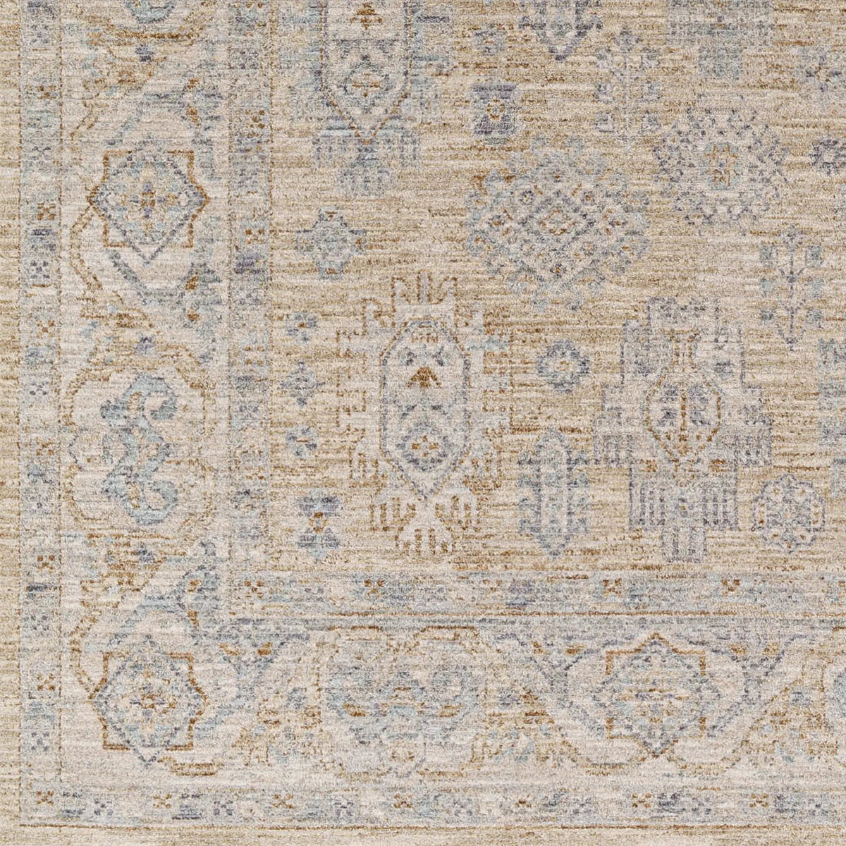 Avant Garde AVT-2340 Light-Brown Area Rug by LIVABLISS