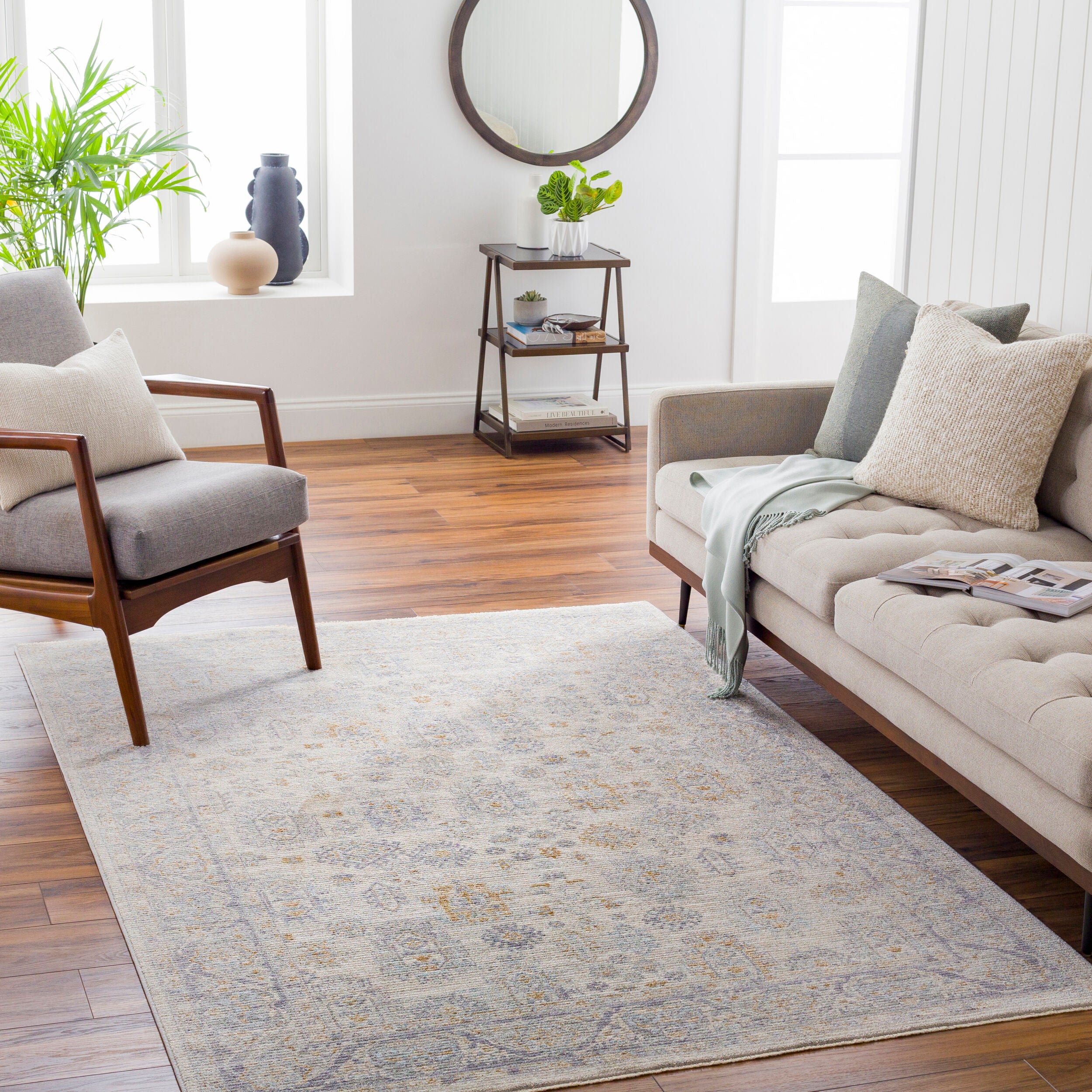 LIVABLISS Avant Garde AVT-2342 Charcoal Area Rug