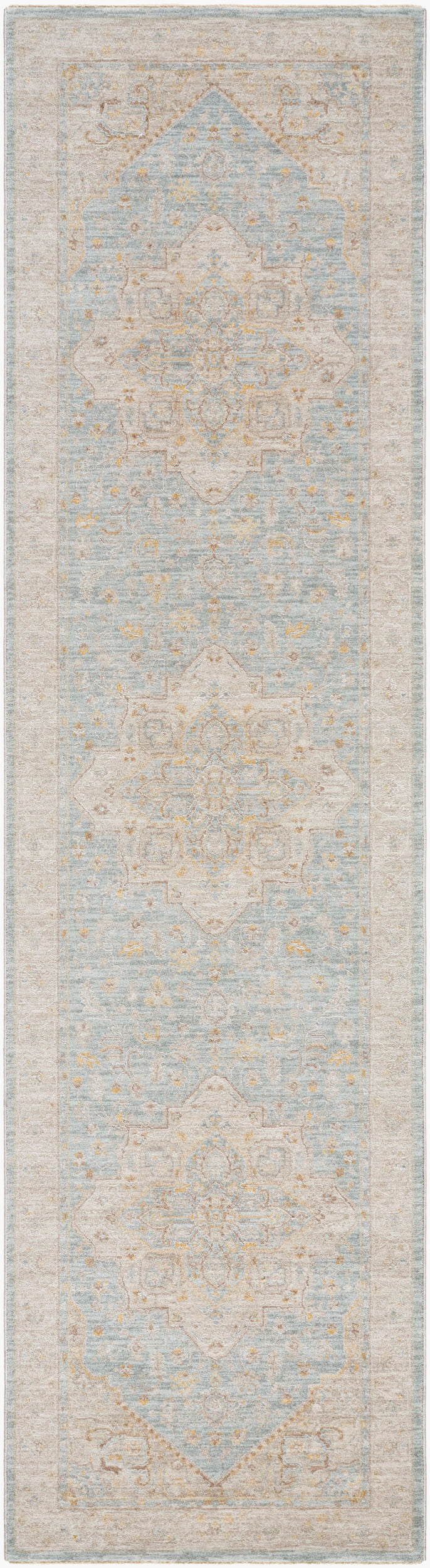 LIVABLISS Avant Garde AVT-2365 Light-Blue Area Rug