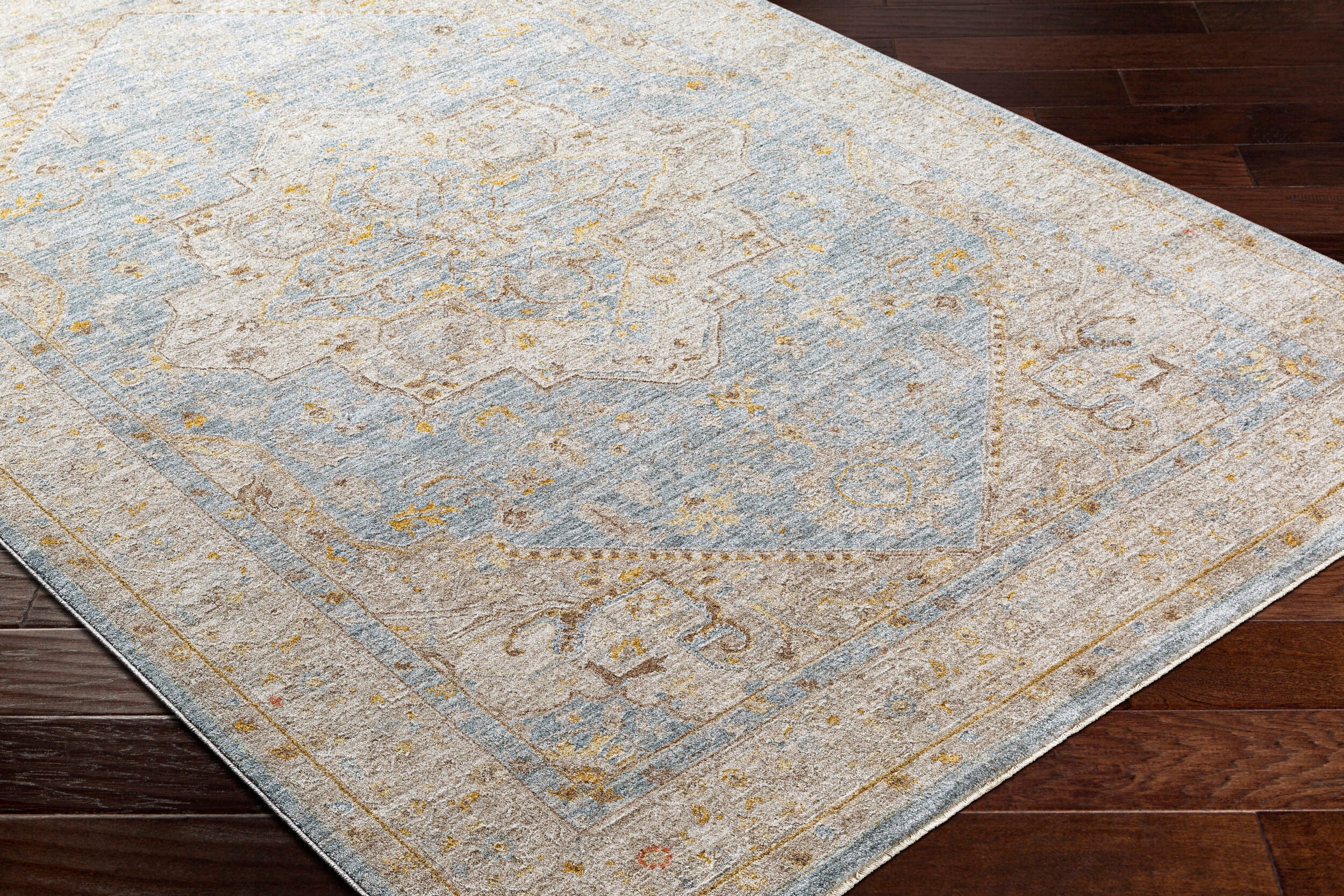 LIVABLISS Avant Garde AVT-2365 Light-Blue Area Rug