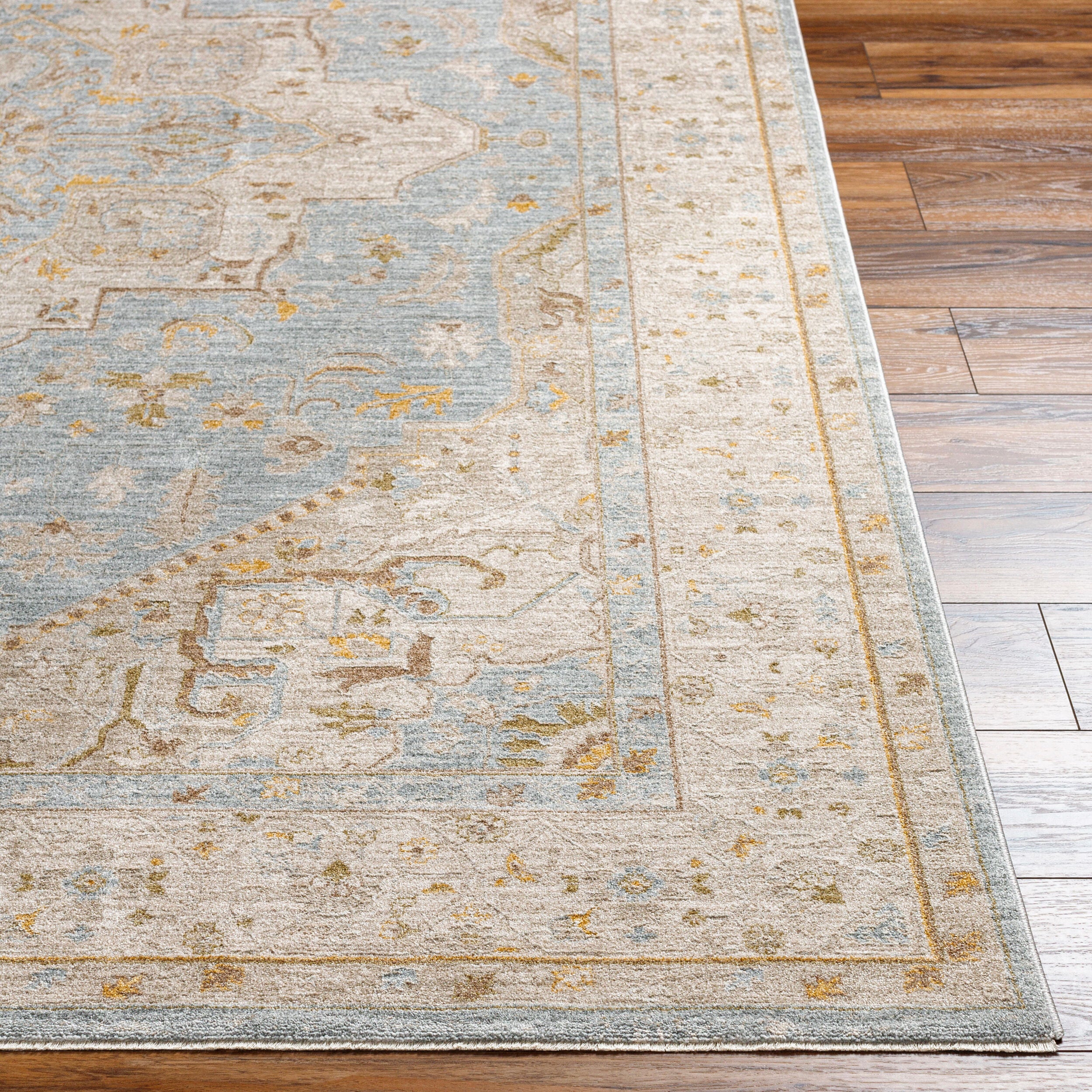 LIVABLISS Avant Garde AVT-2365 Light-Blue Area Rug