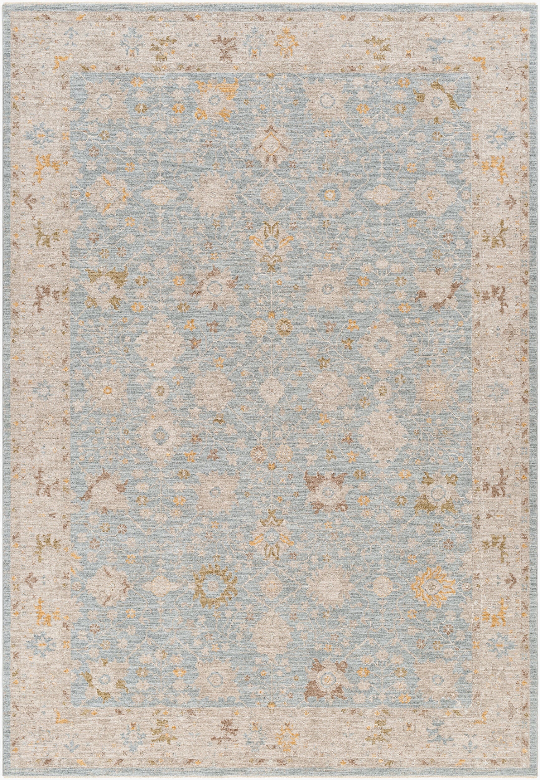 LIVABLISS Avant Garde AVT-2369 Light-Blue Area Rug