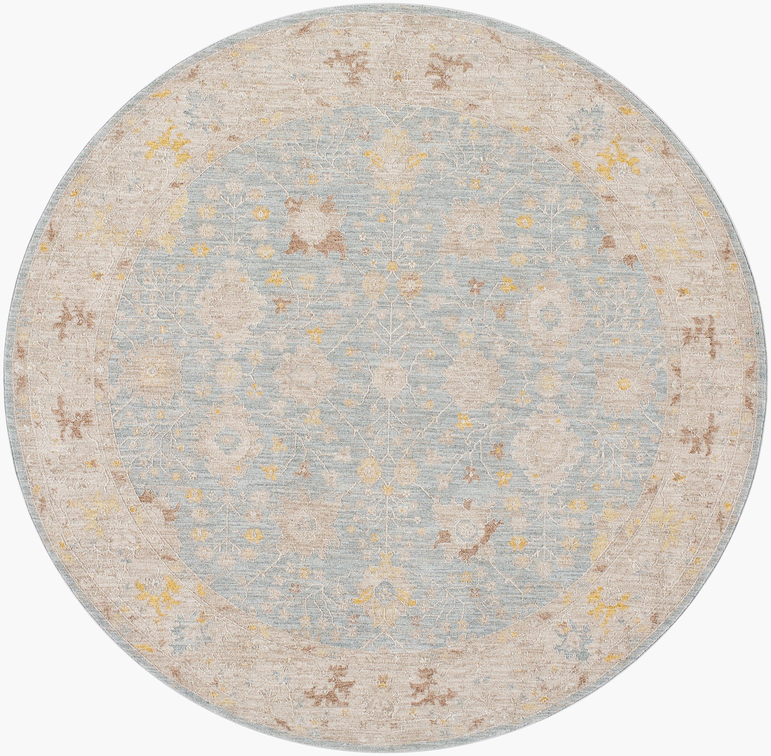 LIVABLISS Avant Garde AVT-2369 Light-Blue Area Rug