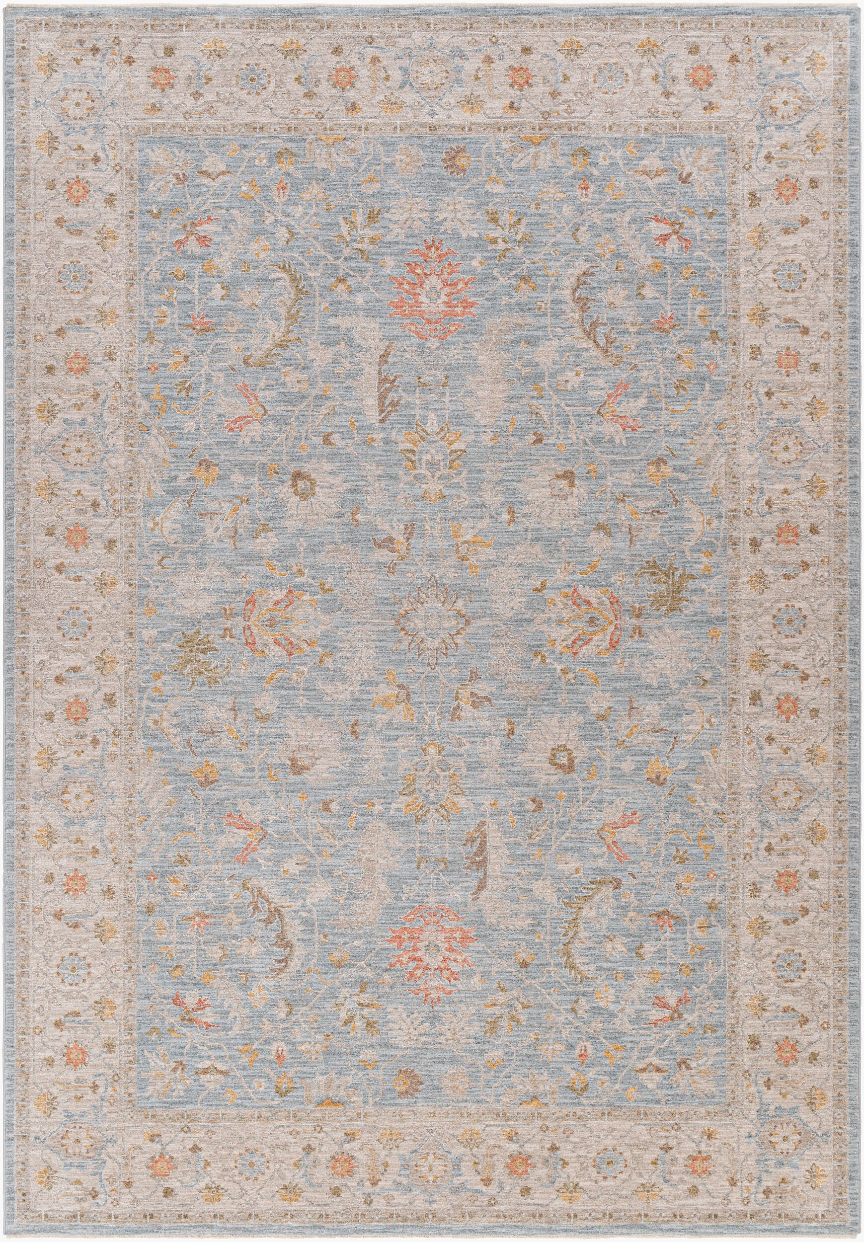 LIVABLISS Avant Garde AVT-2371 Light-Blue Area Rug