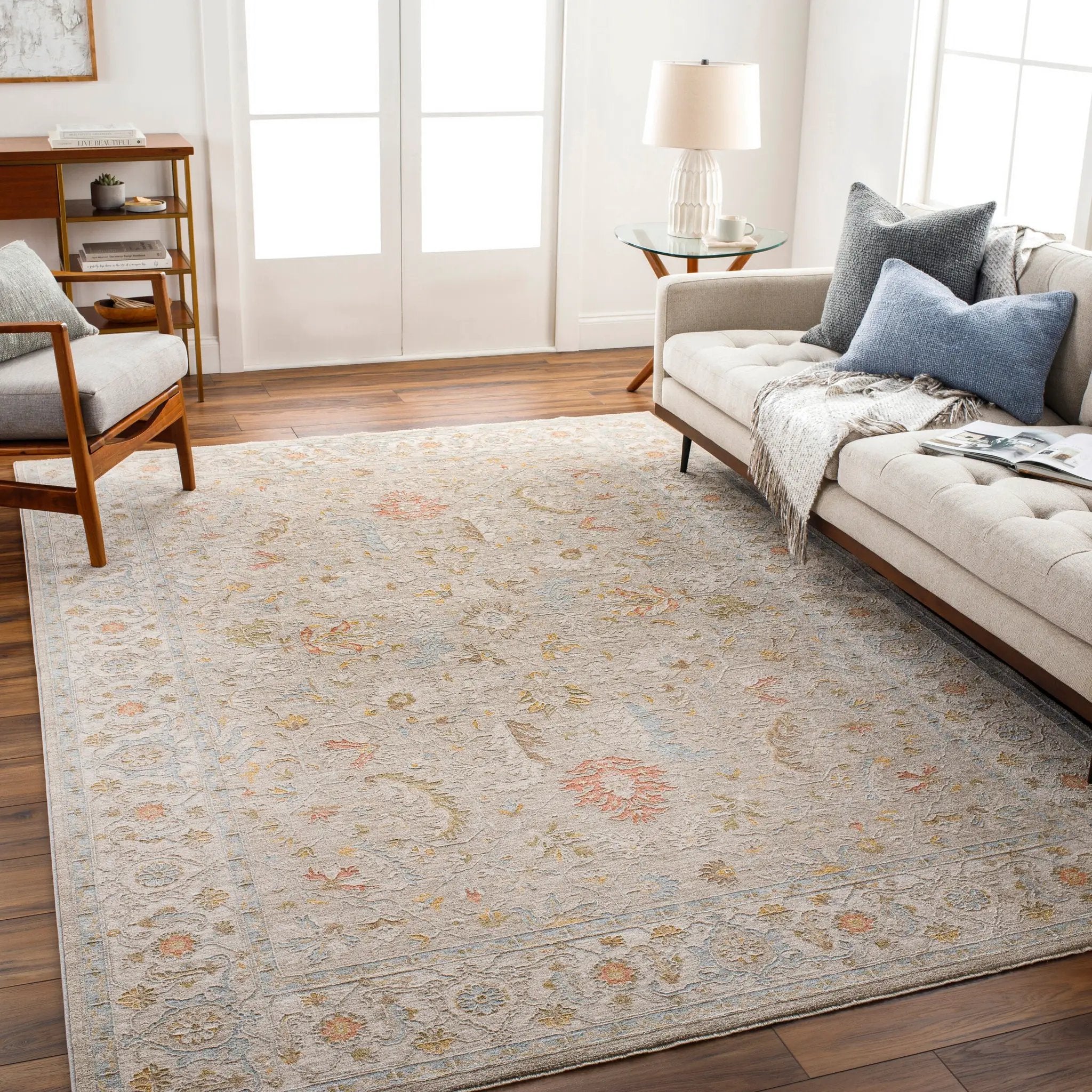 Avant Garde AVT-2373 Taupe Area Rug by LIVABLISS