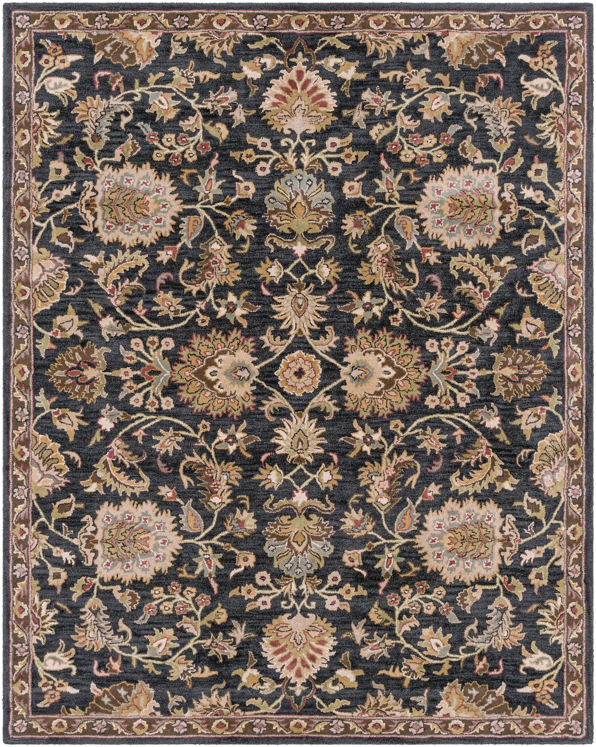 Middleton AWMD-1000 Black Area Rug by LIVABLISS
