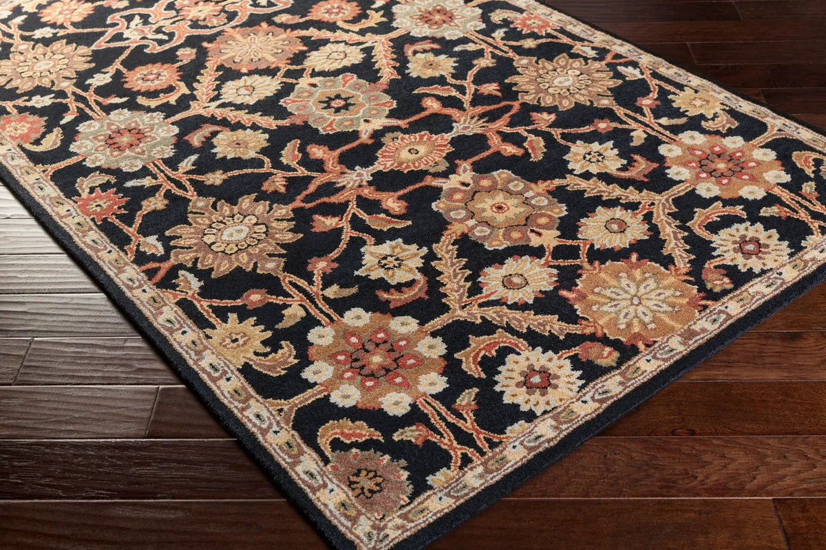 Middleton AWMD-2073 Black Area Rug by LIVABLISS
