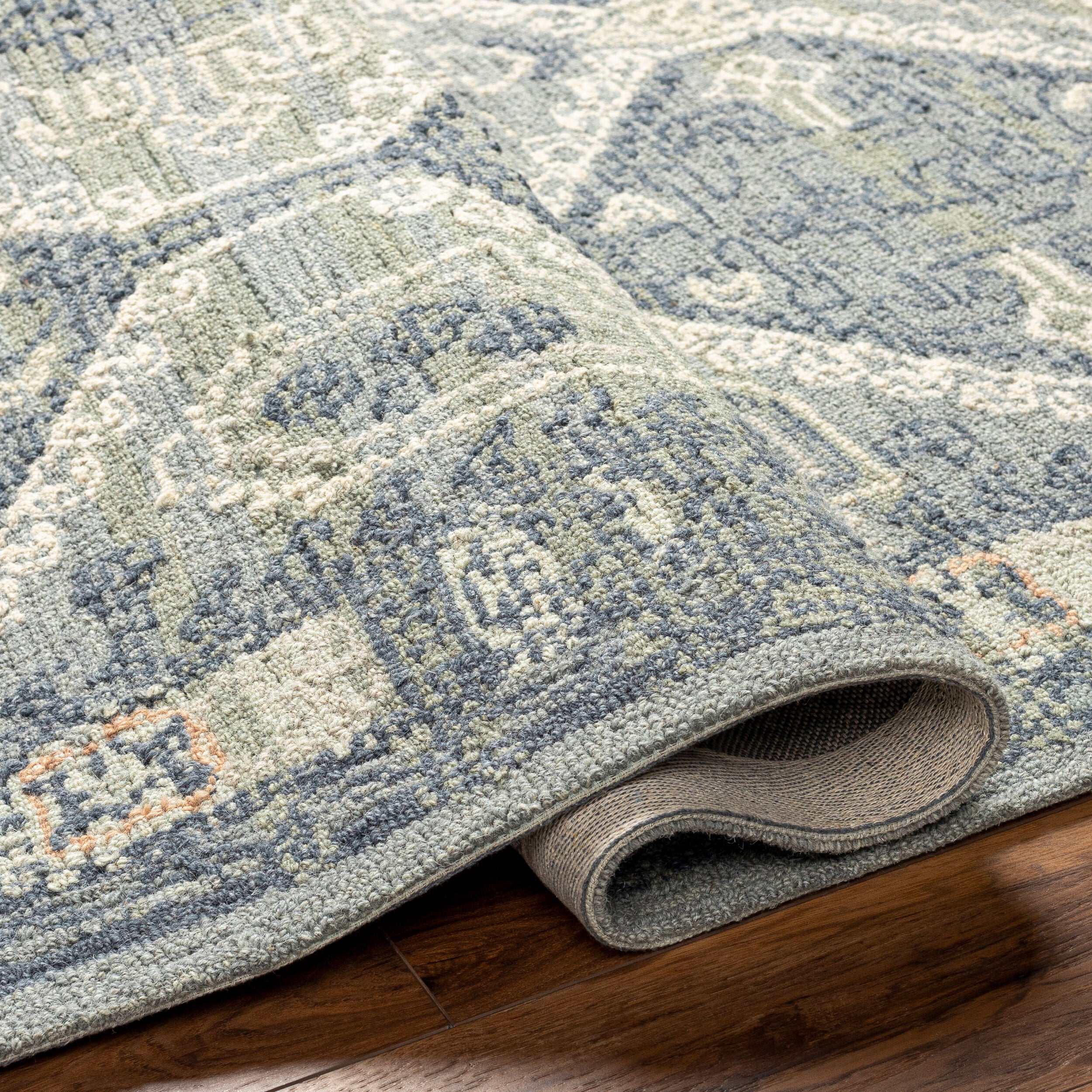 Surya Addyson AYO-2301 Blue Area Rug by LIVABLISS