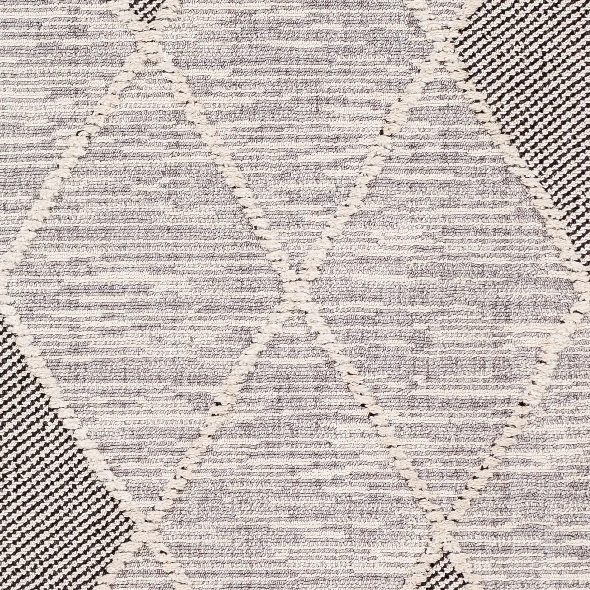 Azilal AZI-2304 Gray Area Rug by LIVABLISS