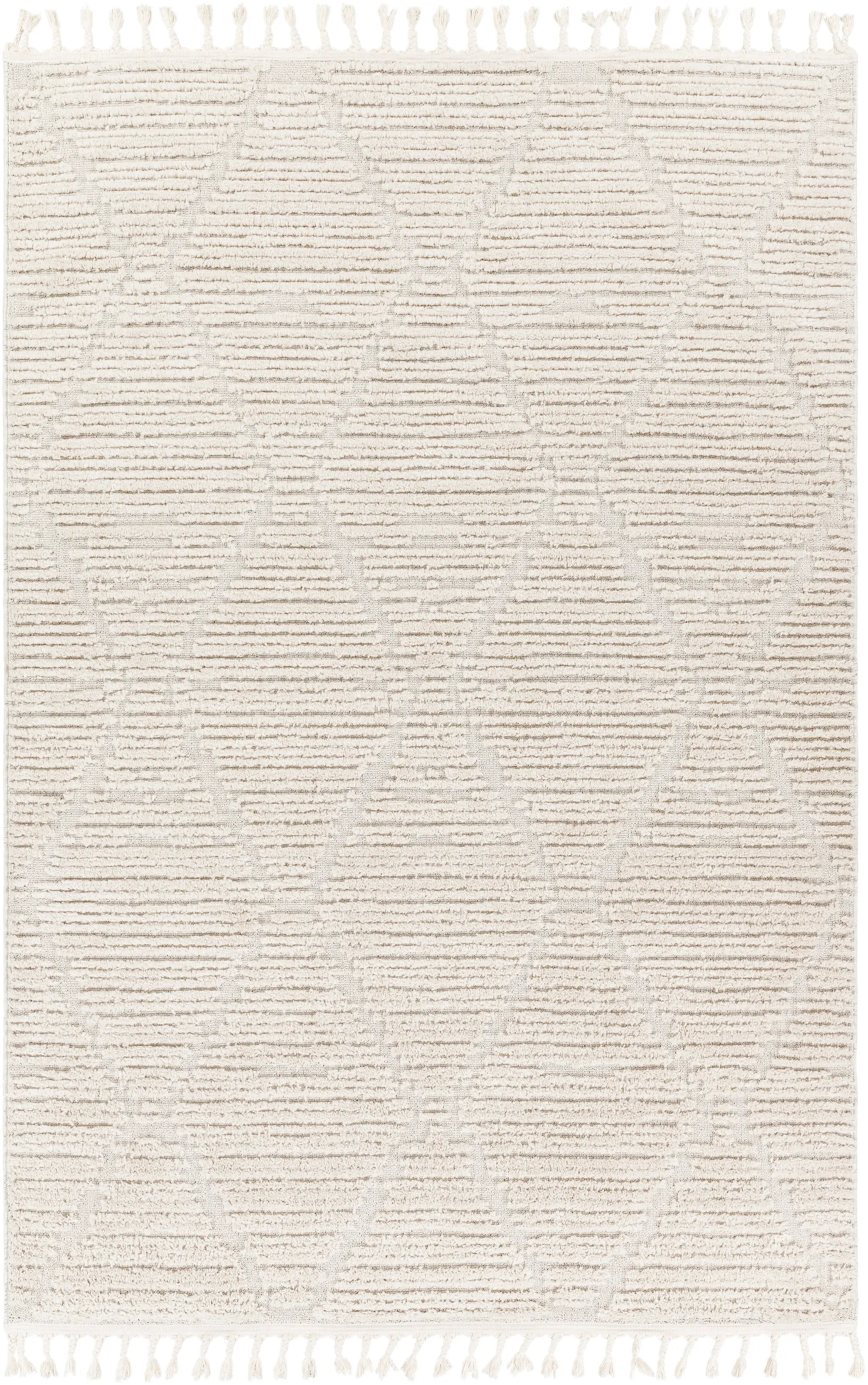 Azilal AZI-2318 Ivory Area Rug by LIVABLISS