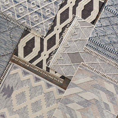 Surya Azilal AZI-2304 Gray Area Rug by LIVABLISS