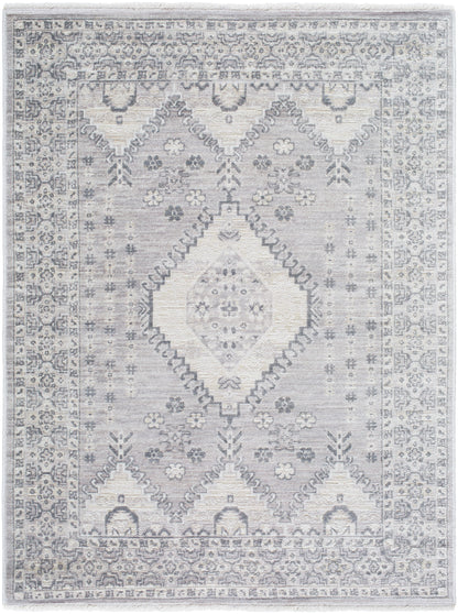 Surya Azhar AZR-2300 Pewter Area Rug by LIVABLISS