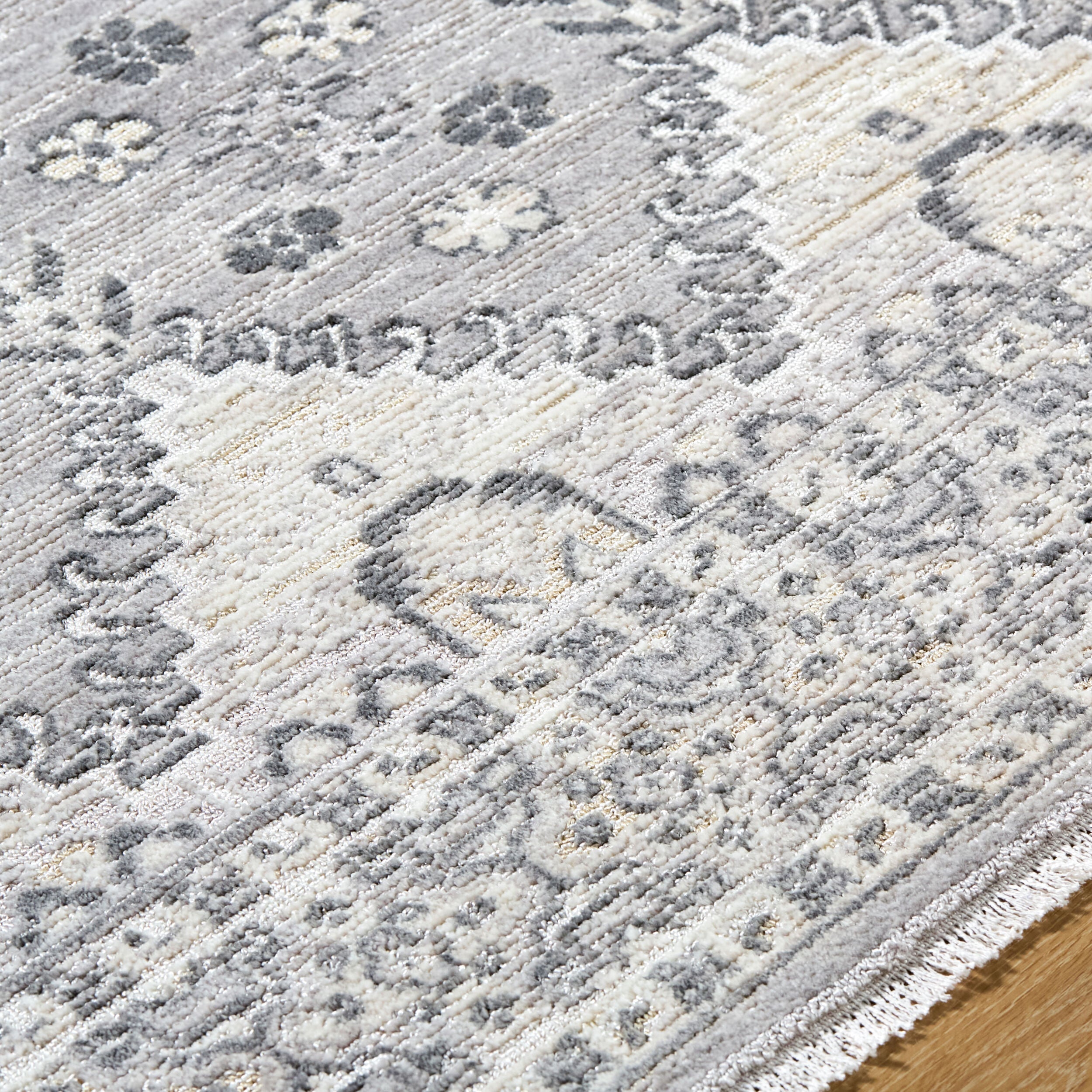 Surya Azhar AZR-2300 Pewter Area Rug by LIVABLISS
