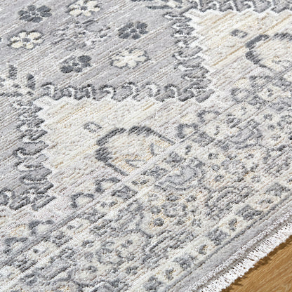 Surya Azhar AZR-2300 Pewter Area Rug by LIVABLISS