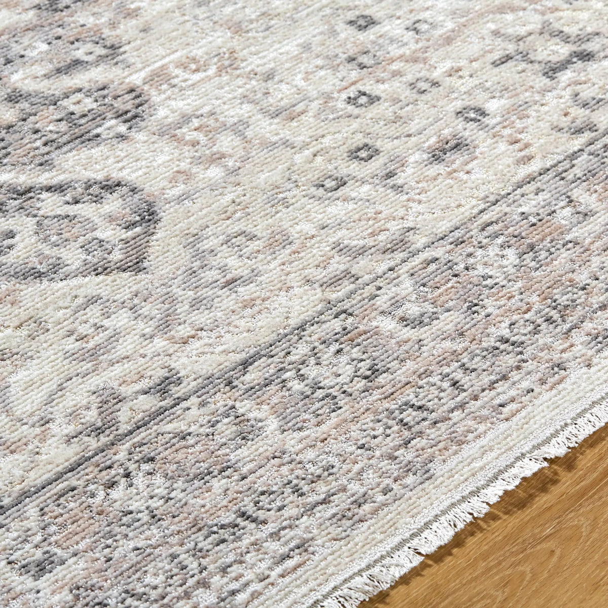 Azhar AZR-2303 Ivory Area Rug by LIVABLISS