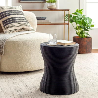 Surya Balinese BAS-004 Furniture End Table by LIVABLISS