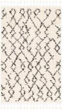 Surya Berber Shag BBE-2301 Beige Area Rug by LIVABLISS