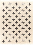 Surya Berber Shag BBE-2310 White Area Rug by LIVABLISS