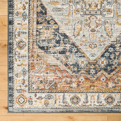 Surya Beckham BCM-2301 Charcoal Area Rug by LIVABLISS