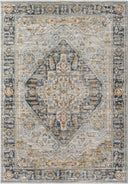 Surya Beckham BCM-2302 Charcoal Area Rug by LIVABLISS