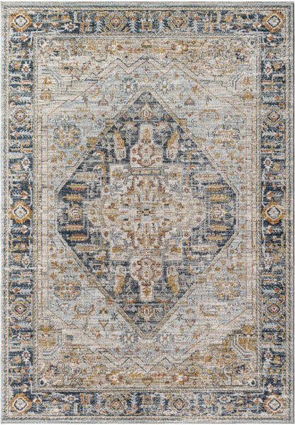 Surya Beckham BCM-2302 Charcoal Area Rug by LIVABLISS