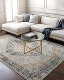 Surya Beckham BCM-2302 Charcoal Area Rug by LIVABLISS