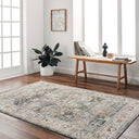 Surya Beckham BCM-2306 Medium Gray Area Rug by LIVABLISS