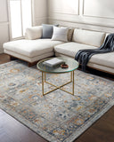 Surya Beckham BCM-2307 Ice Blue Area Rug by LIVABLISS