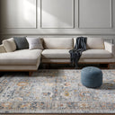 Surya Beckham BCM-2307 Ice Blue Area Rug by LIVABLISS