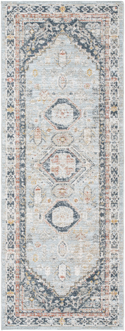 Surya Beckham BCM-2323 Ice Blue Area Rug by LIVABLISS