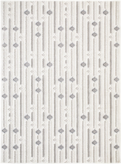 Surya Bouclair BCR-2310 Ivory Area Rug by LIVABLISS