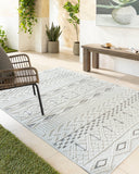 Surya Bouclair BCR-2314 Cream Area Rug by LIVABLISS