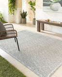 Surya Bouclair BCR-2315 Light Gray Area Rug by LIVABLISS