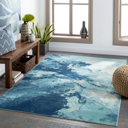 Surya Bodrum BDM-2306 Blue Area Rug by LIVABLISS