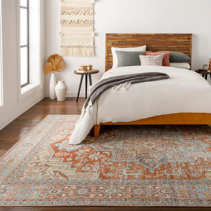 LIVABLISS Bodrum BDM-2312 Blue Area Rug