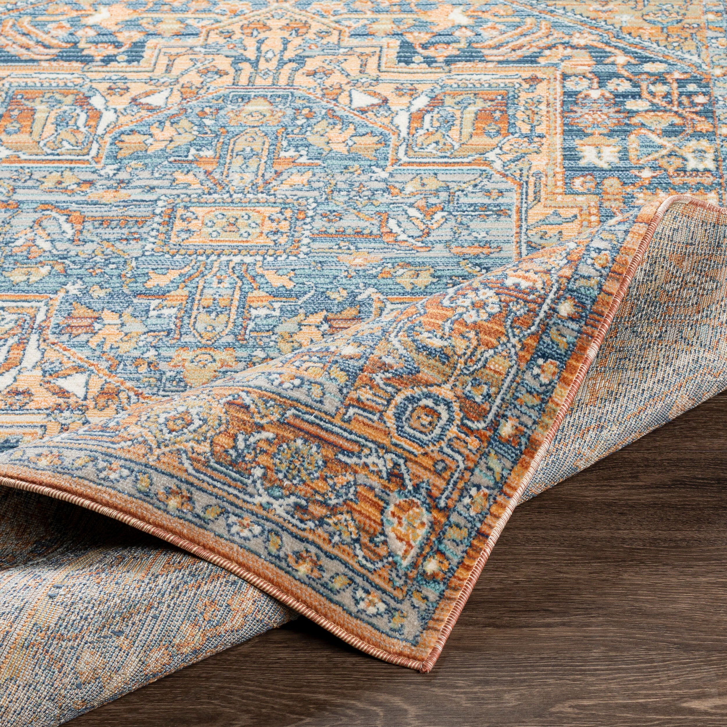 Surya Bodrum BDM-2325 Blue Area Rug by LIVABLISS